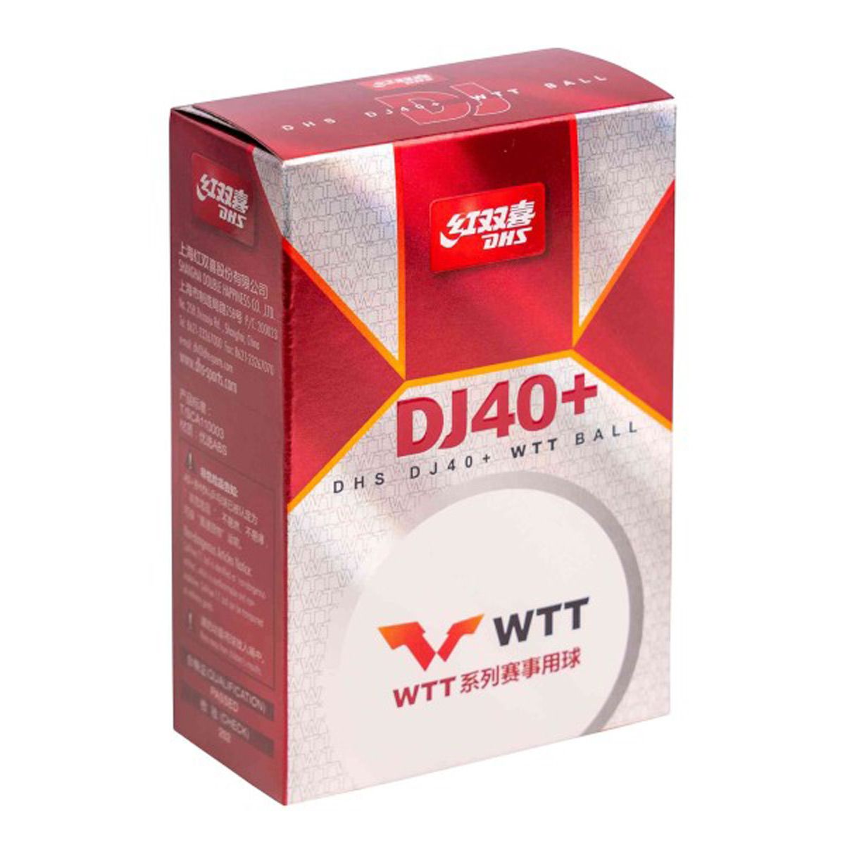 DHS Ball 3-Stern DJ40 WTT (6 Stk)