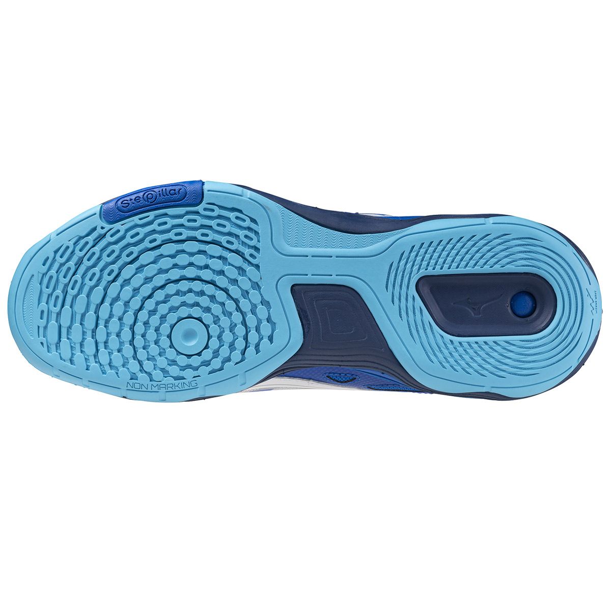 Mizuno Wave Medal 7 weiß/blau