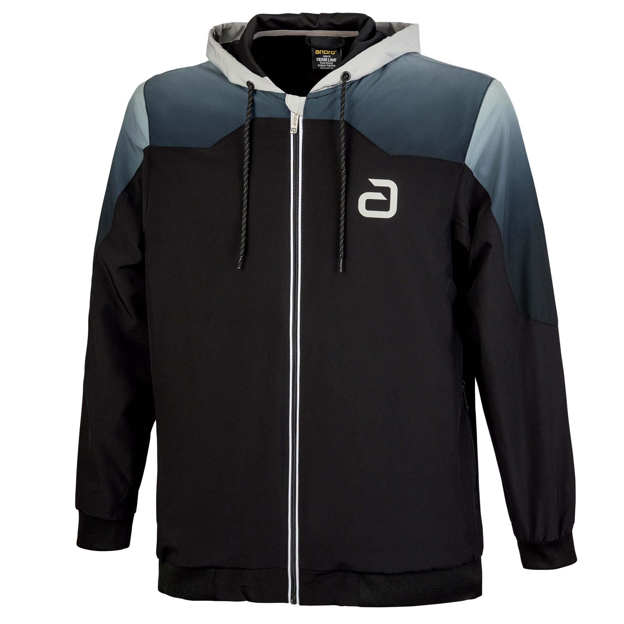 andro Jacke Salivan schwarz/grau