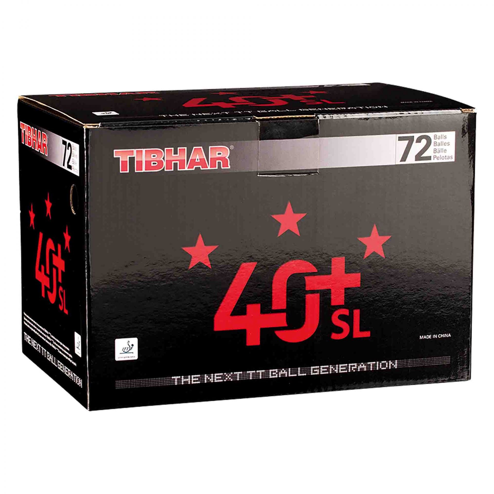 Tibhar Ball *** SL 40+ (nahtlos) (72 Stk)