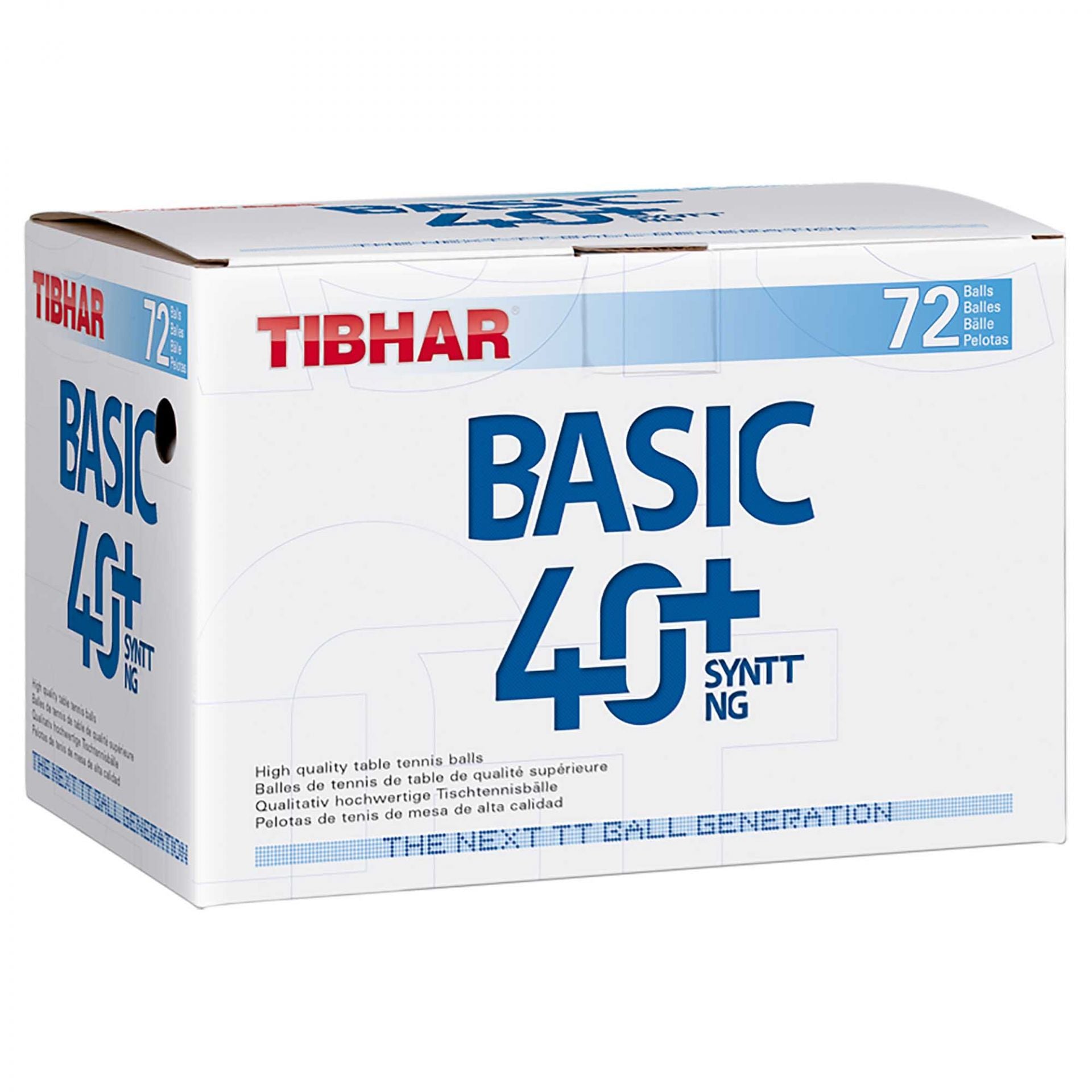 Tibhar Ball Basic 40+ SYNTT NG (72 Stk)