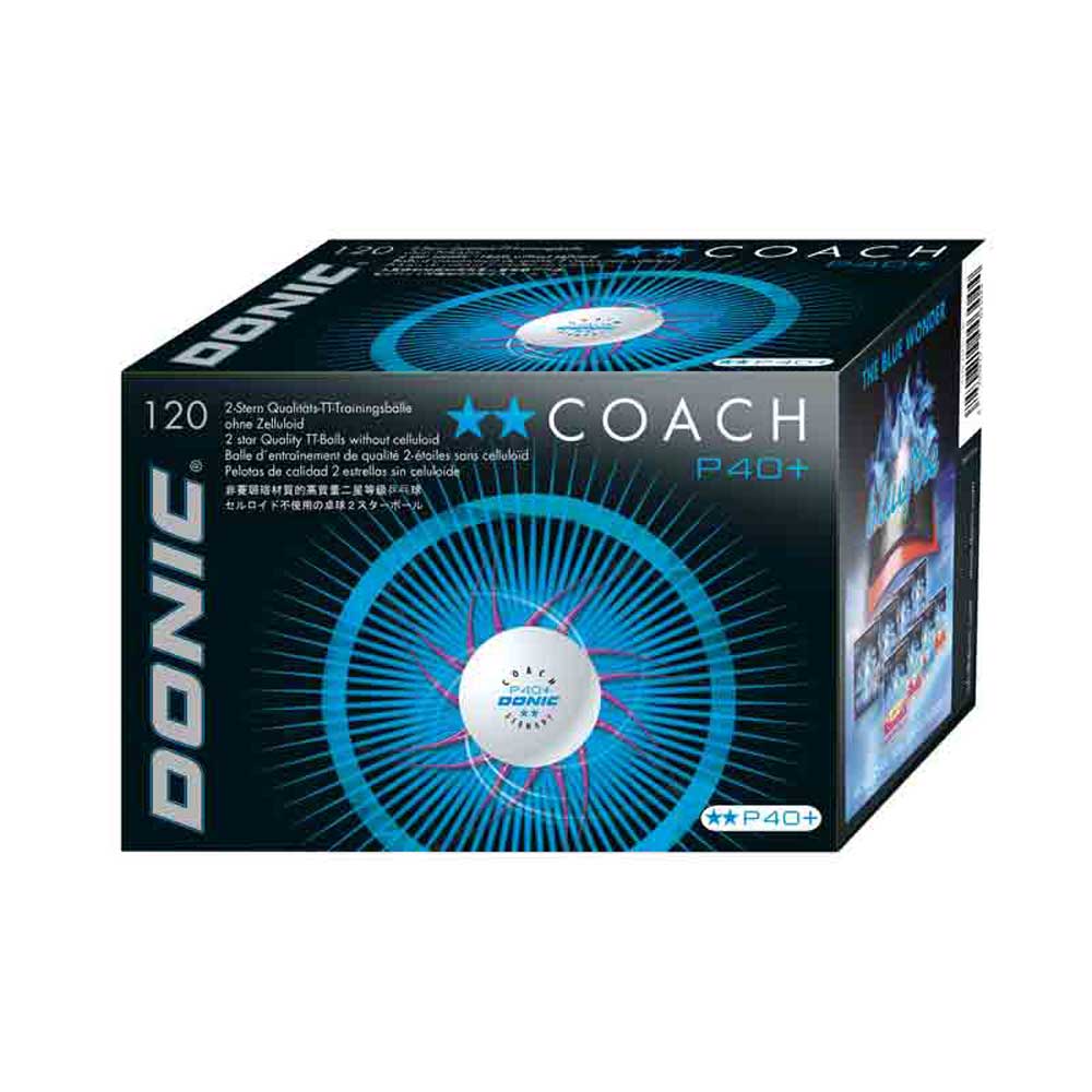 Donic Ball Coach P40+ 2-Stern (120 Stk)