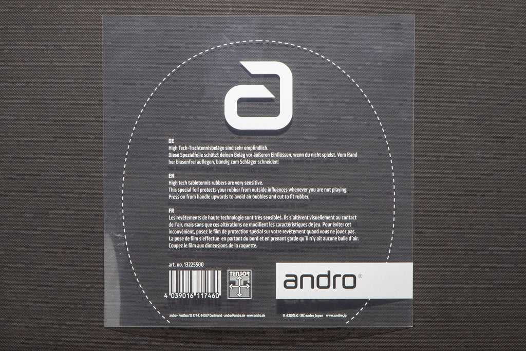 andro Belagschutzfolie