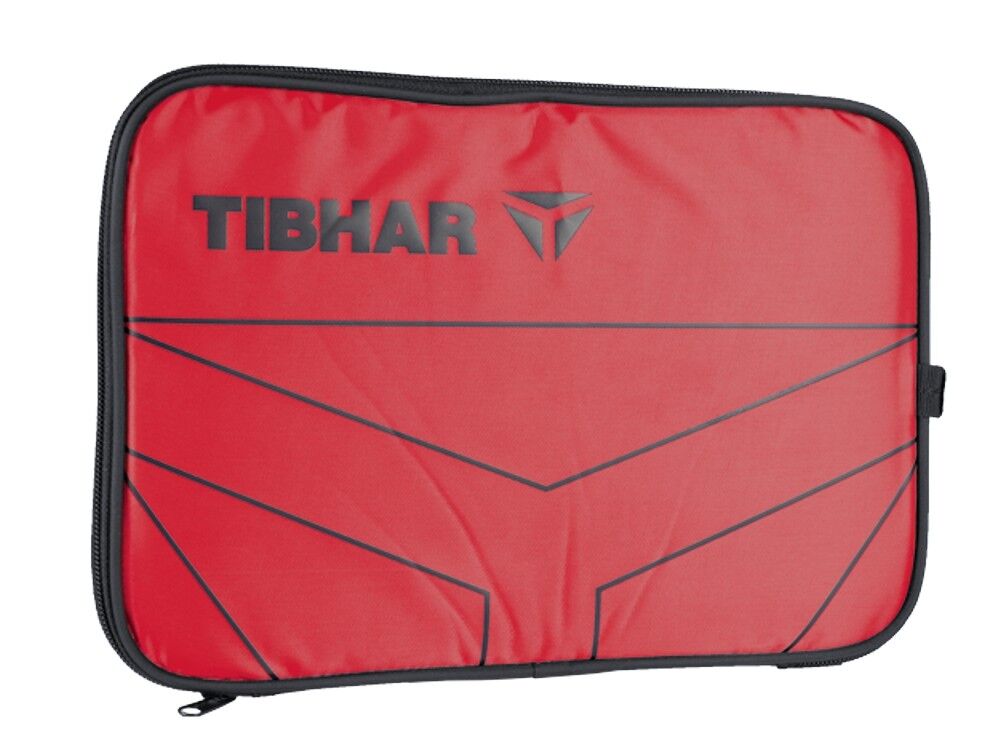 Tibhar Einzelhülle T-Logo rot