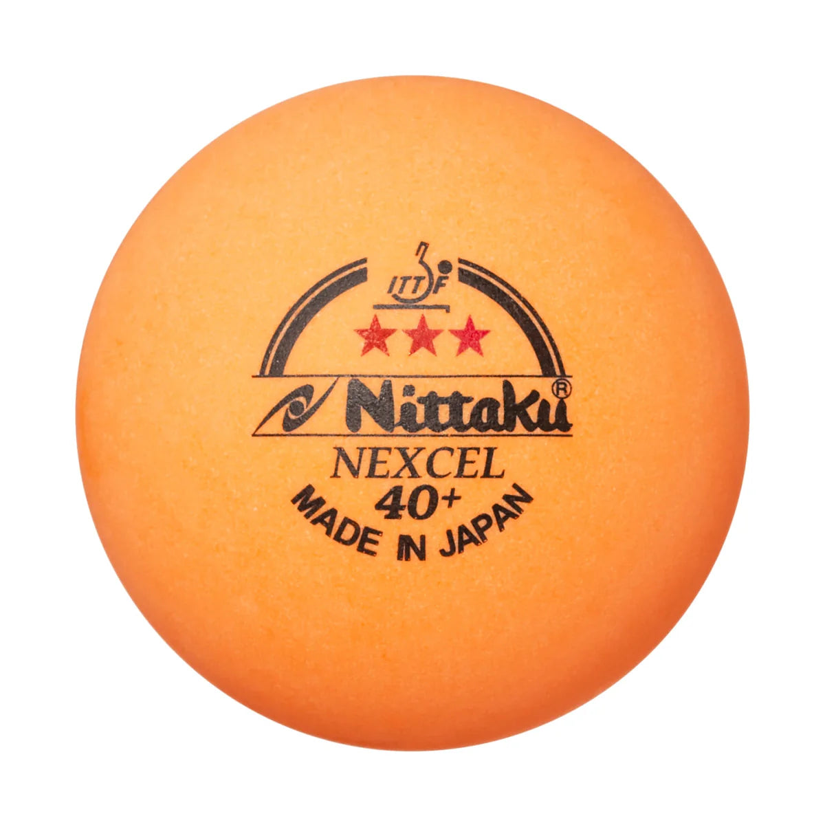 Nittaku Nexcel 40+ 3-Stern orange (120 Stk)