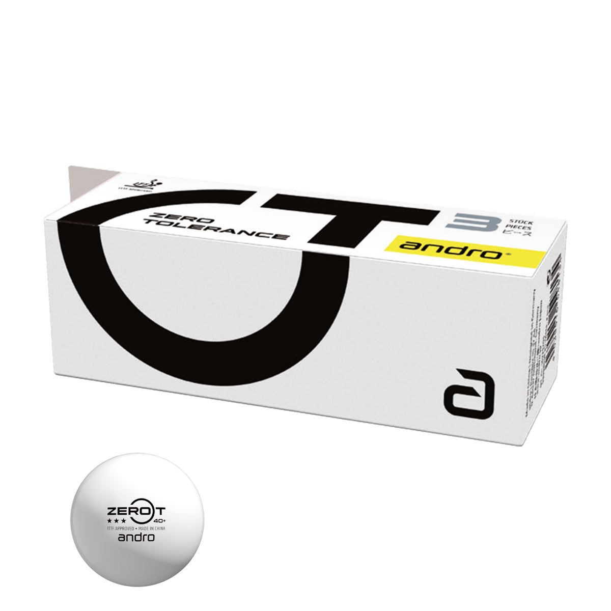 andro Ball ZeroT (3 pcs)
