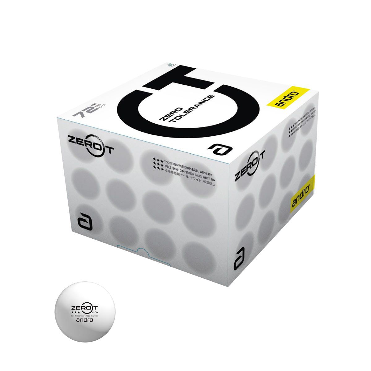 andro Ball ZeroT (72 Stk)