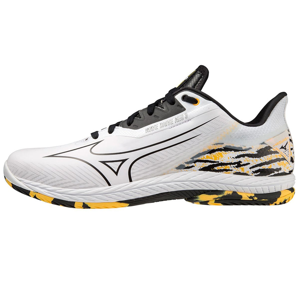 Mizuno Wave Drive Neo 3 weiß/schwarz/gelb