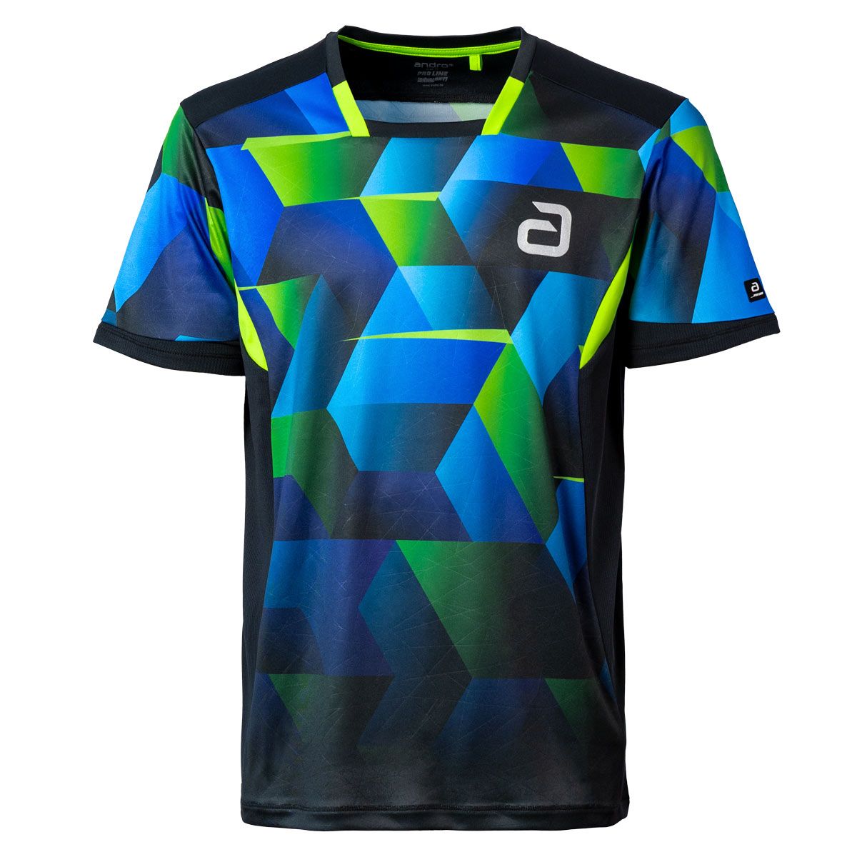 andro Shirt Nagaja blau/grün