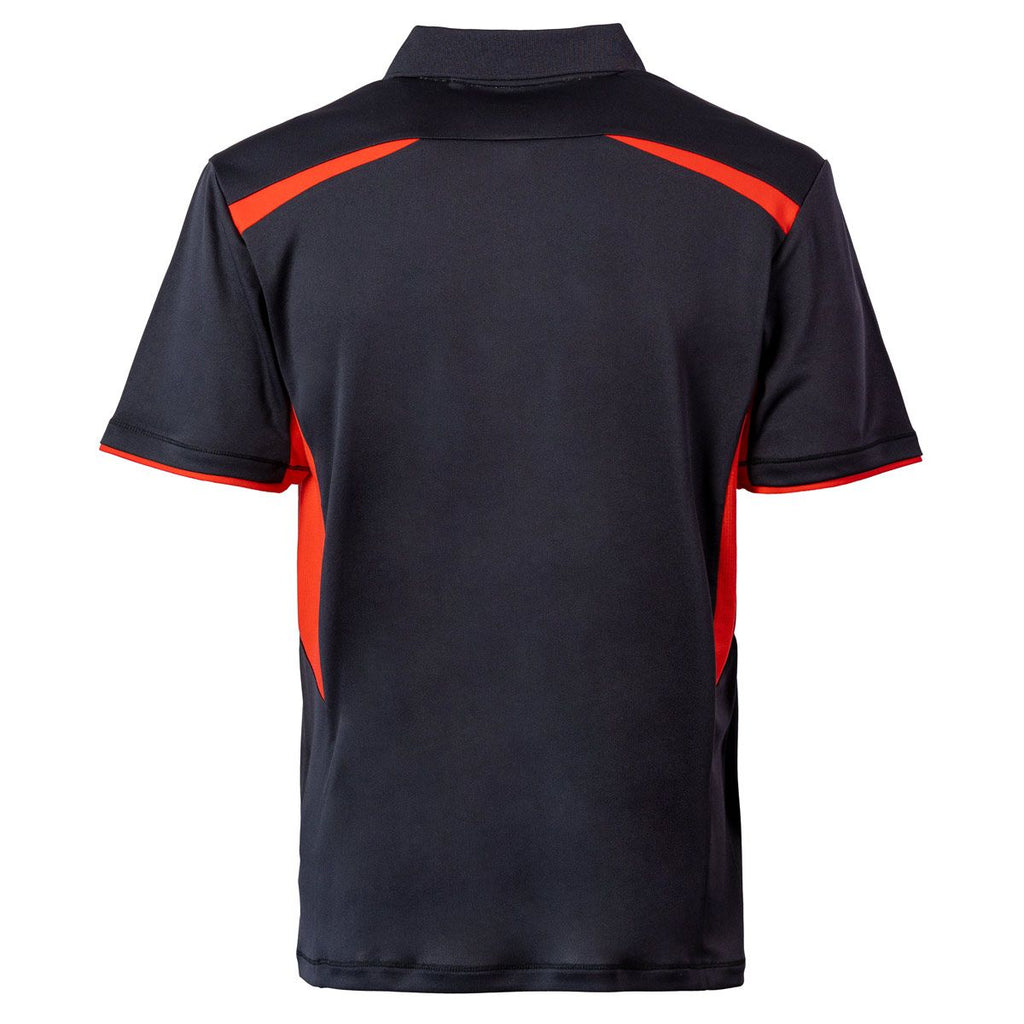 andro Shirt Lanton schwarz/rot