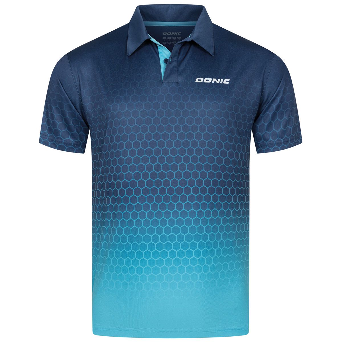 Donic Polo Shirt Spider Blue