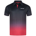 Donic Poloshirt Spider schwarz/rot
