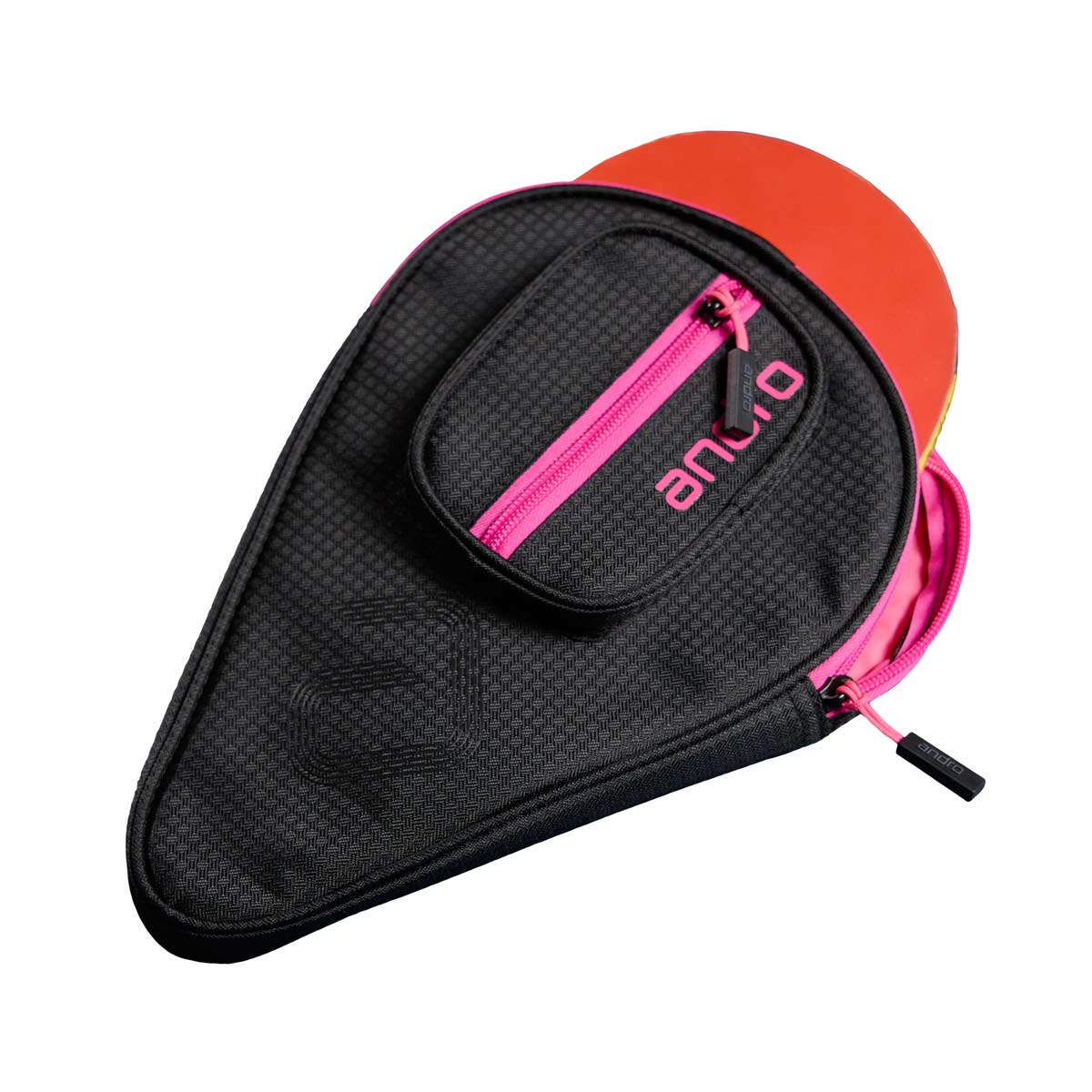 andro Round Cover Basic Moriva black/pink