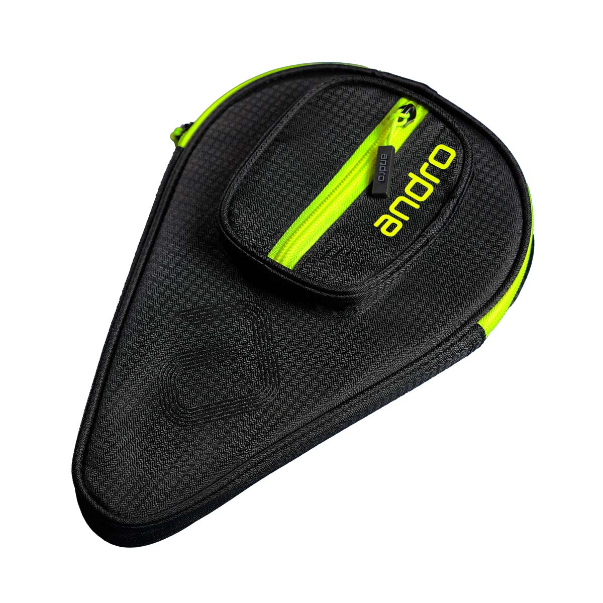 andro Round Case Basic Moriva black/yellow