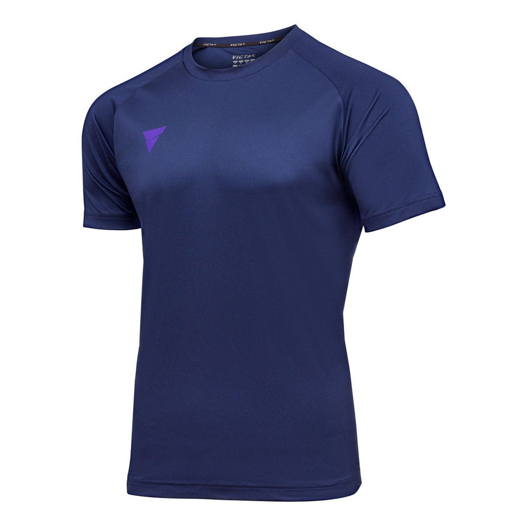 Victas V-T-Shirt Training Dark Blue