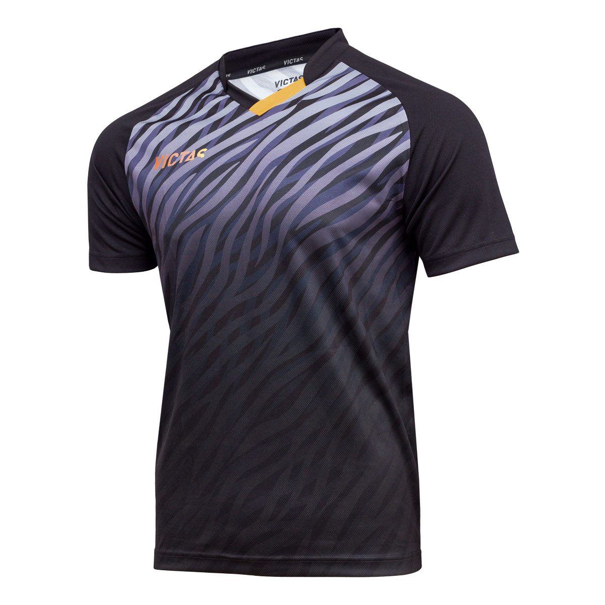 Victas Shirt V-Shirt 232 schwarz