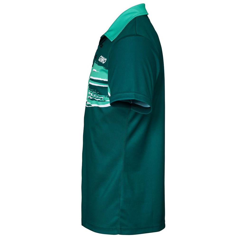 GEWO Poloshirt Marino grün – Detail 2
