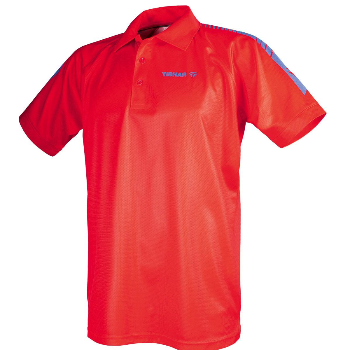 Tibhar Shirt Domino Red/Blue