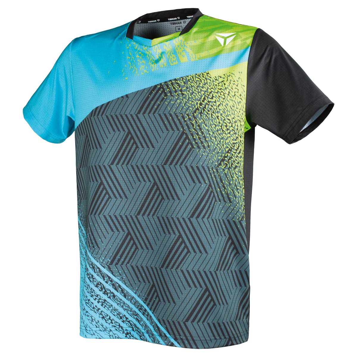 Tibhar Shirt Paint schwarz/hellblau
