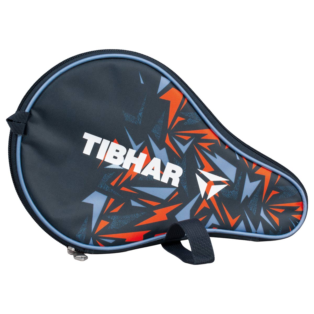 Tibhar Round Case Spectra Navy/Orange