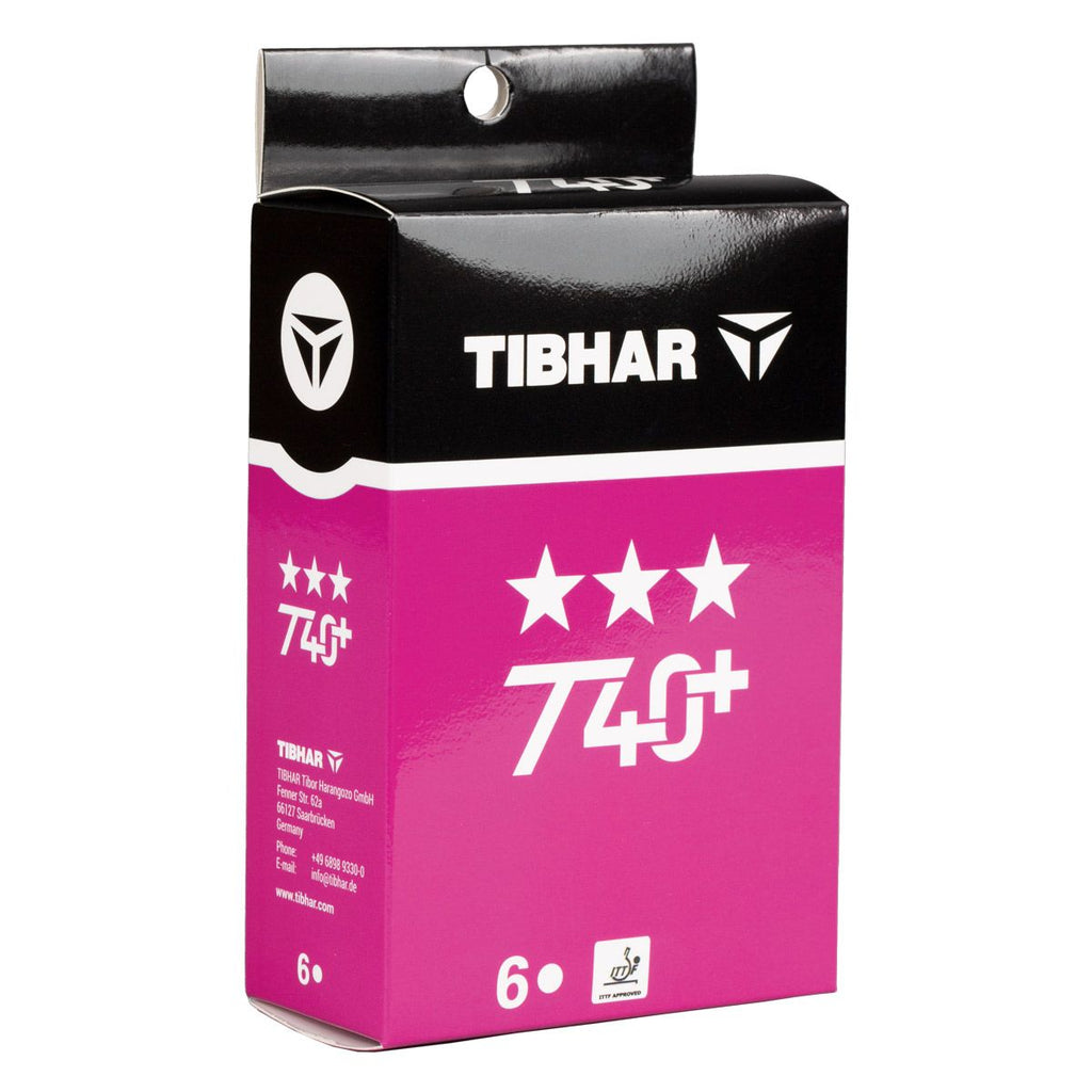 TIBHAR Ball T40+ *** 6er weiß