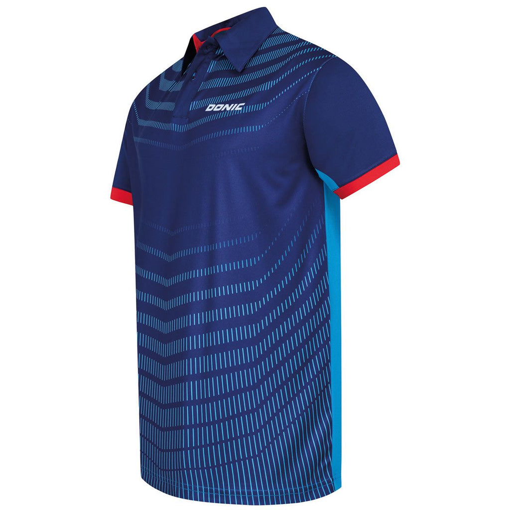 Donic Shirt Kava marine/rot