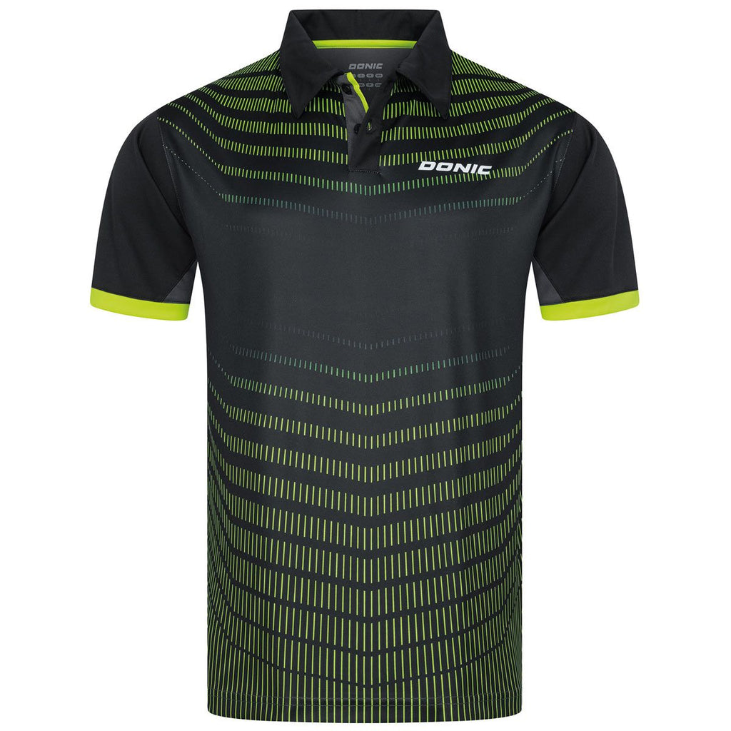 Donic Shirt Kava schwarz/lime