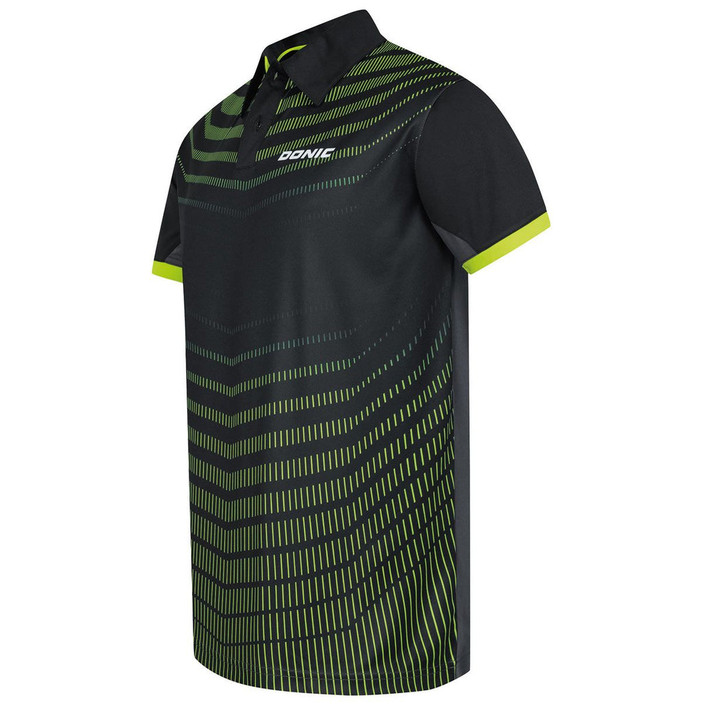 Donic Shirt Kava schwarz/lime