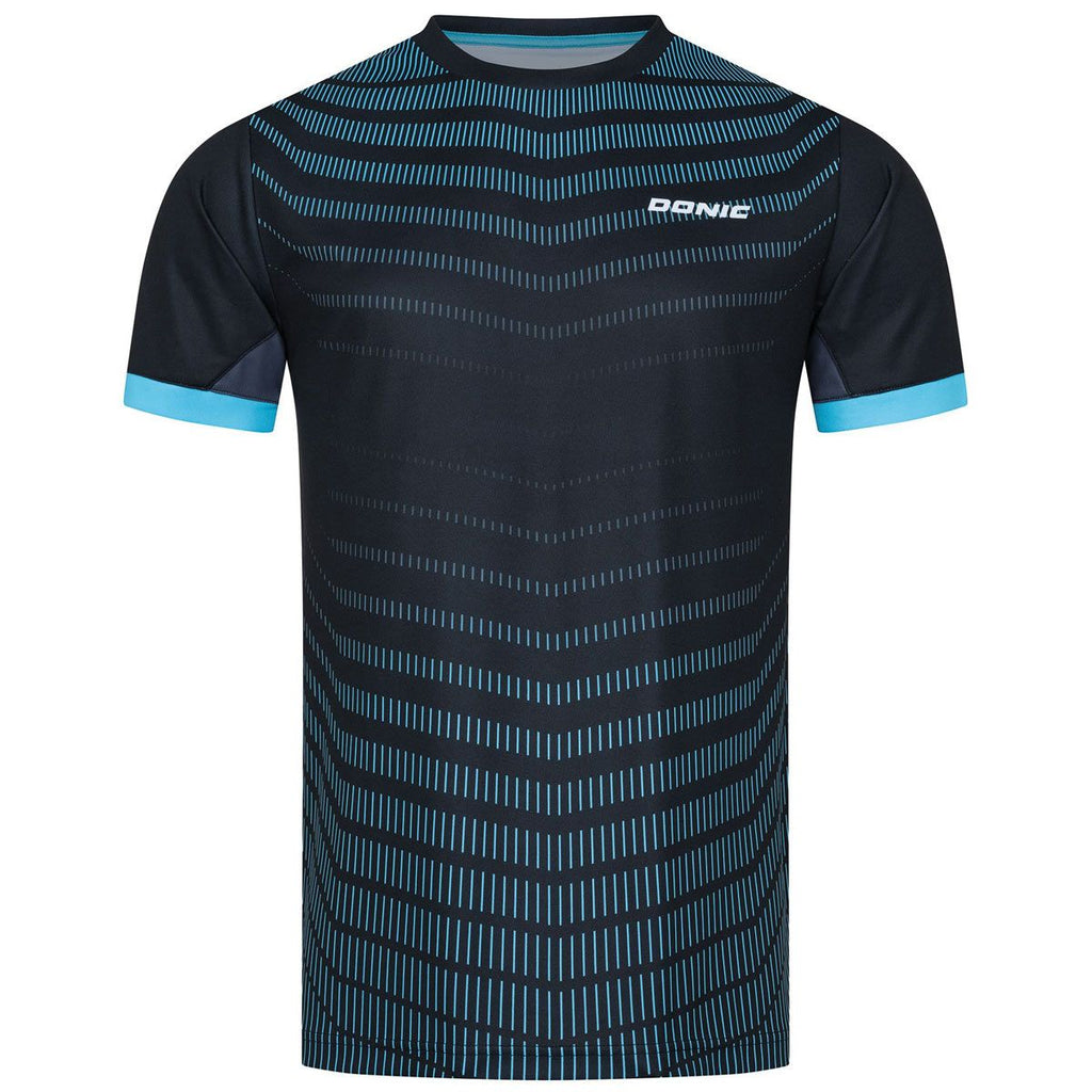 Donic T-Shirt Nexis schwarz/cyan