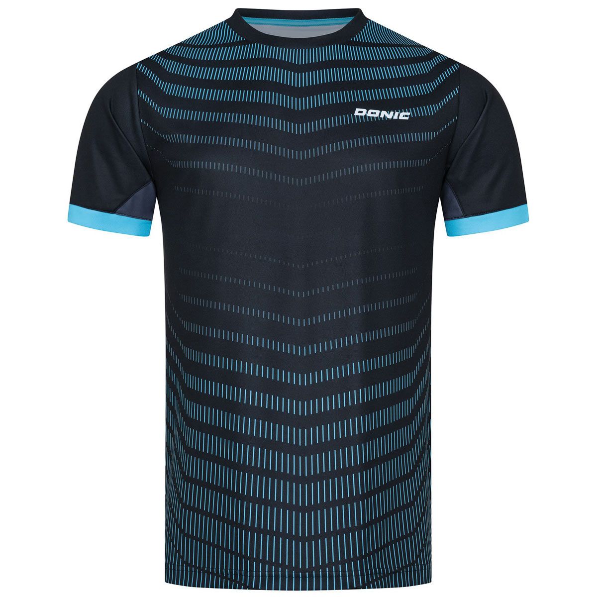 Donic T-Shirt Nexis Black/Cyan