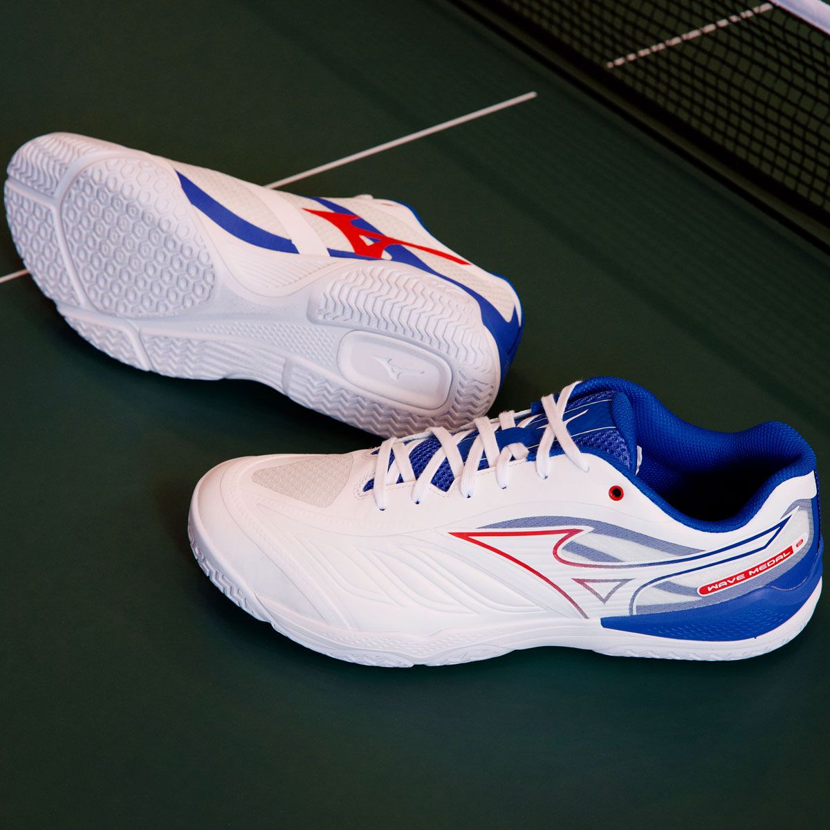 Mizuno Wave Medal 8 weiß/blau
