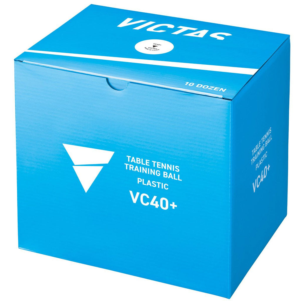 VICTAS Ball VC40+ Trainingsball 120er weiß