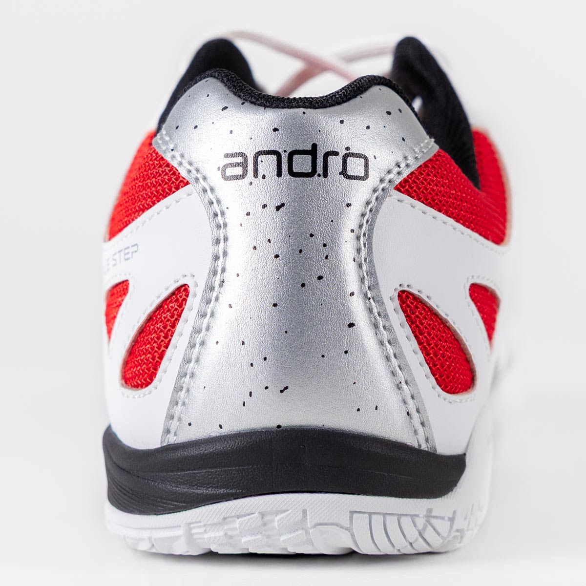 andro Schuh Shuffle Step 3 weiß/rot