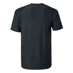 andro T-Shirt Melange Alpha schwarz