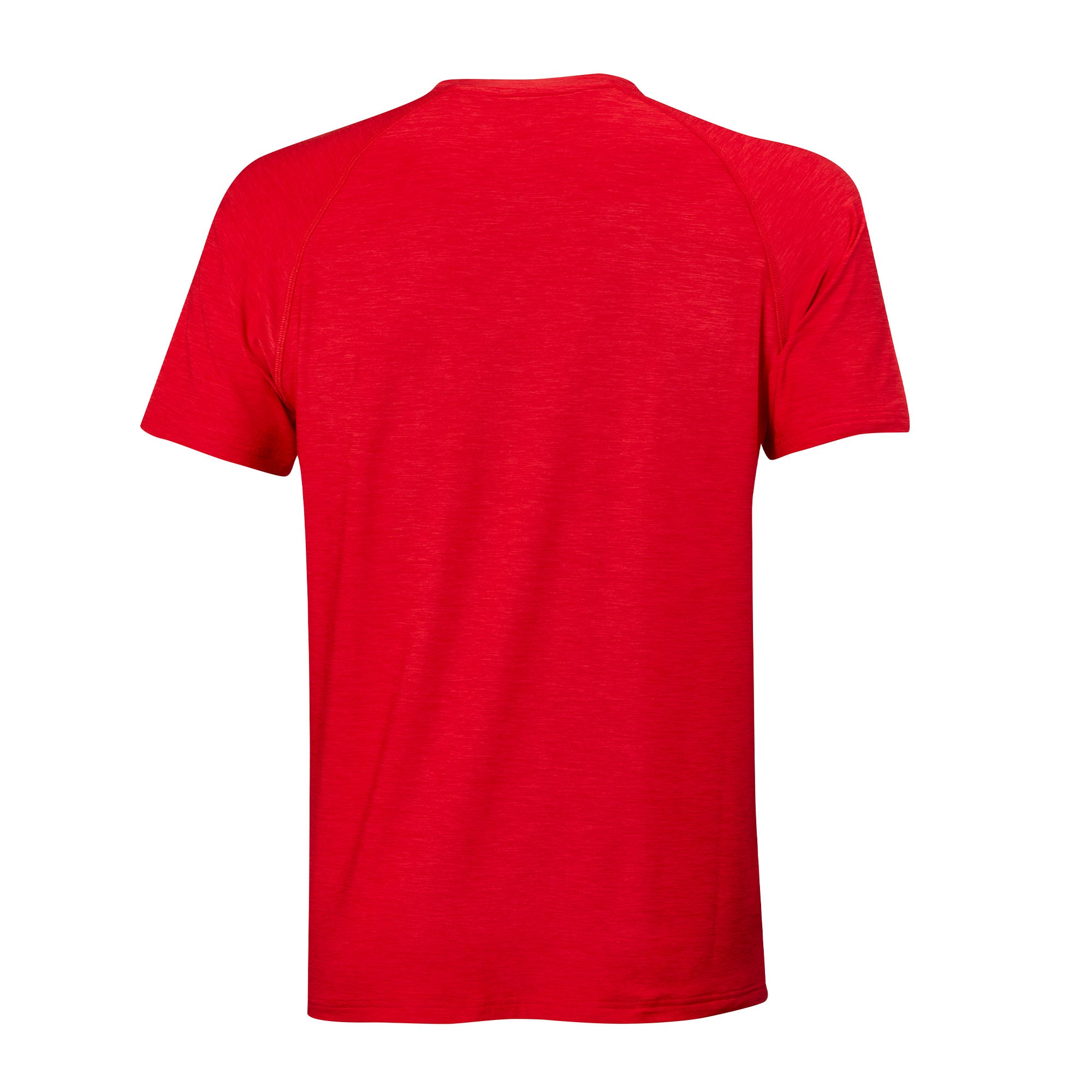 andro T-shirt Melange Alpha chili red