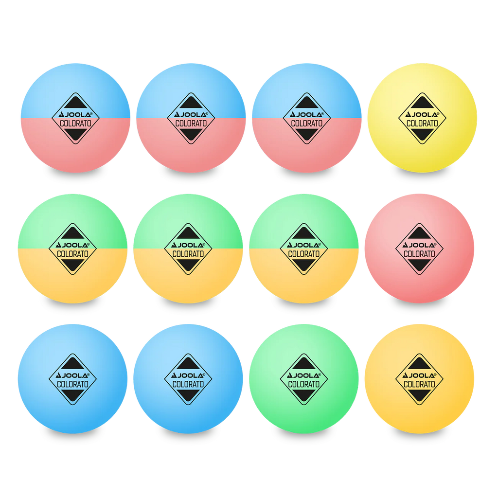 Joola Table Tennis Ball Set Colored