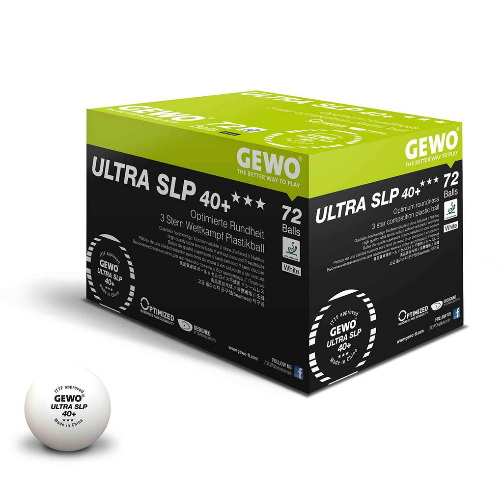 GEWO Ball Ultra SLP 40+ *** 72er weiß