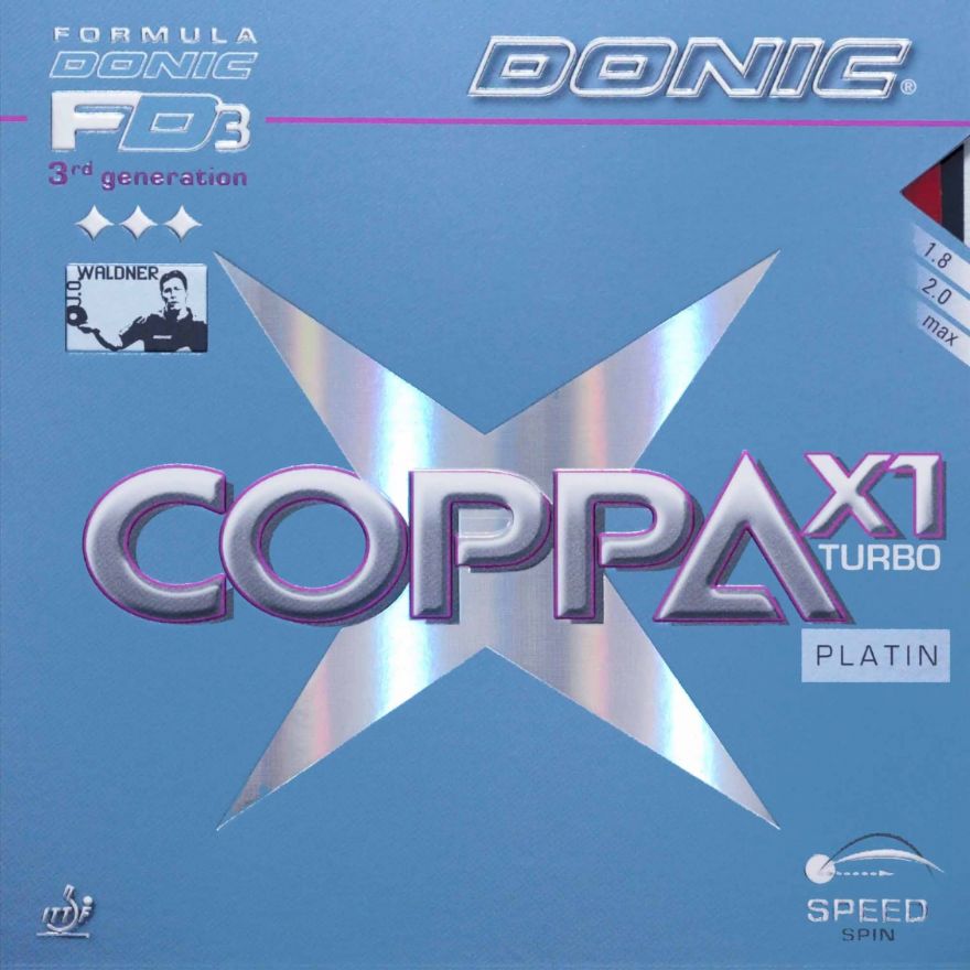 Donic Coppa X1 Turbo (Platinum)