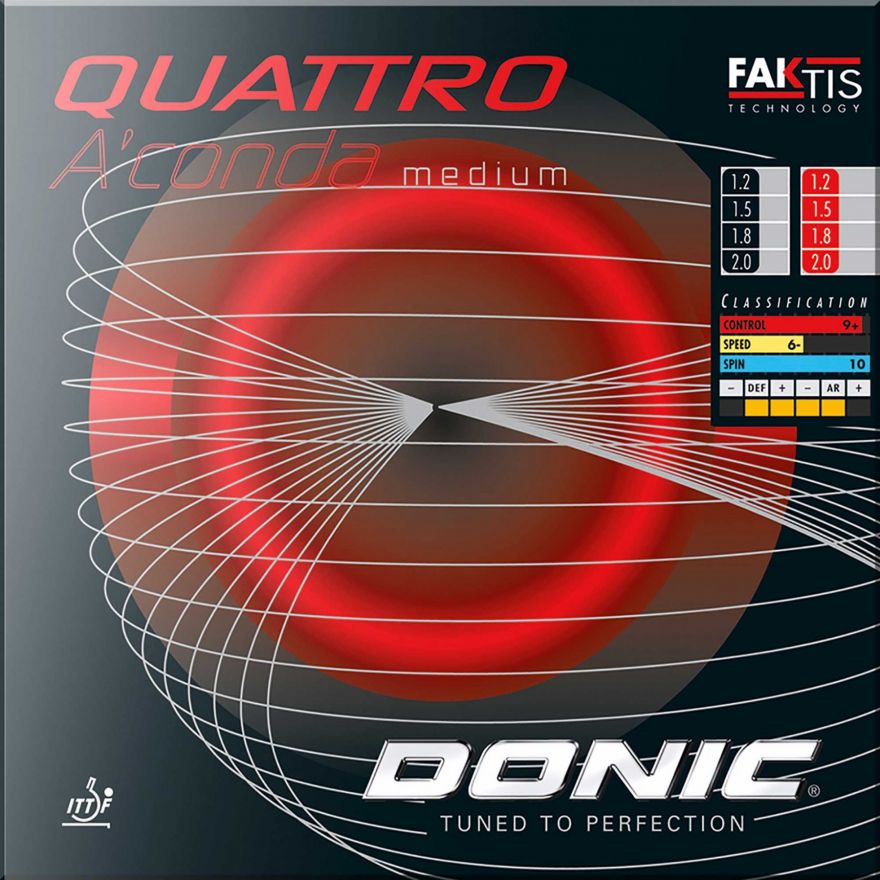 Donic Quattro A'Conda Medium