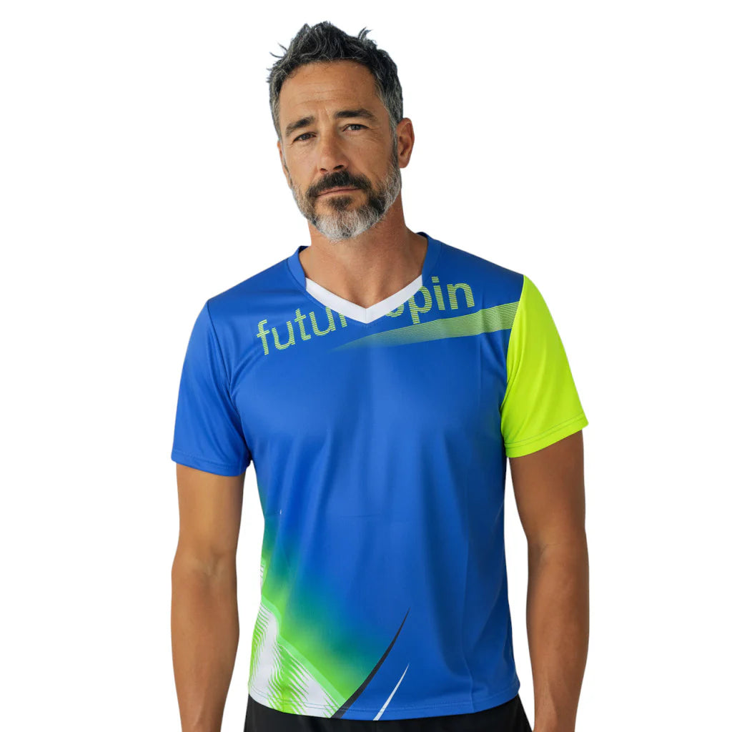 futurespin Shirt Evolution with "RSV Frickenhausen" print