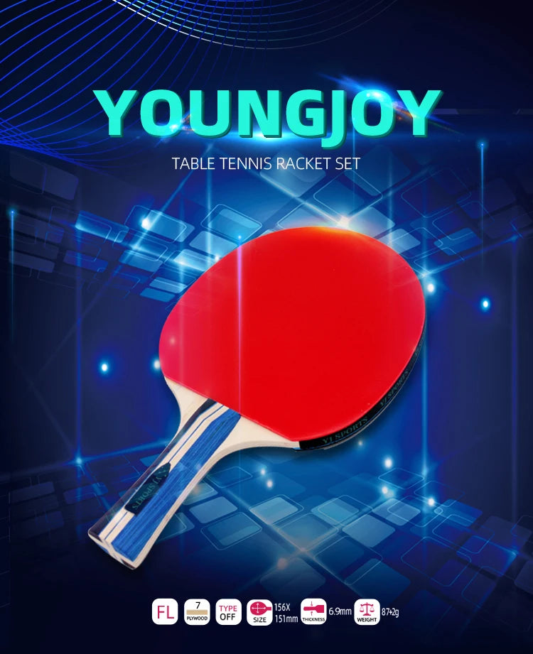 YJ Sports Tischtennis-Set Fun
