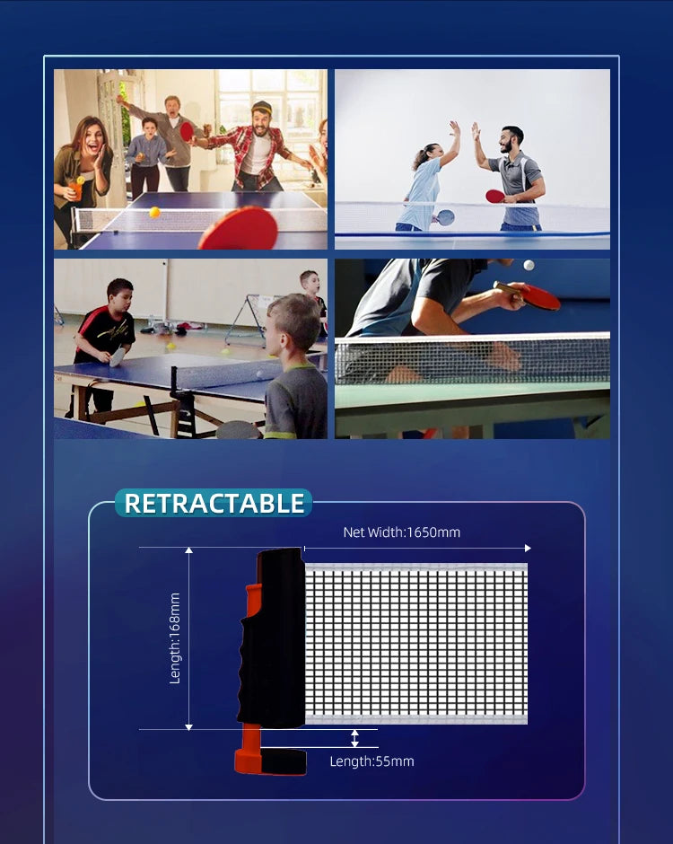 YJ Sports Table Tennis Set Fun