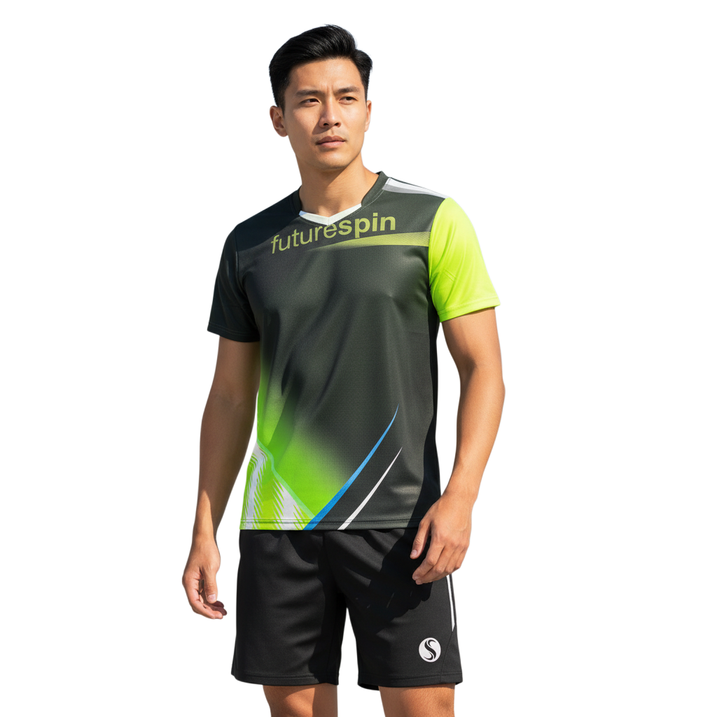 futurespin Shirt Evolution black/yellow