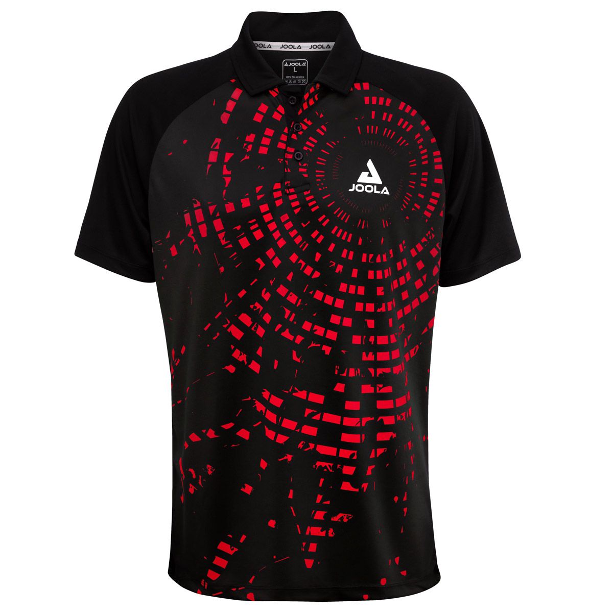 Joola Shirt Centrela schwarz/rot