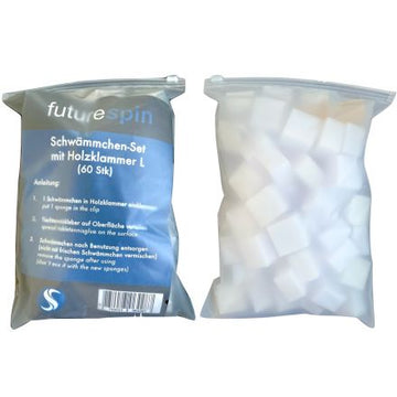 futurespin Sponges + Clamp Set L