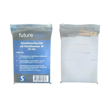 futurespin Schwämme + Klammer Set M