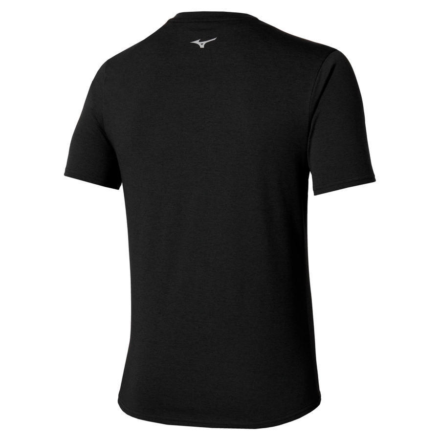 Mizuno Runbird Short Sleeve Tee schwarz