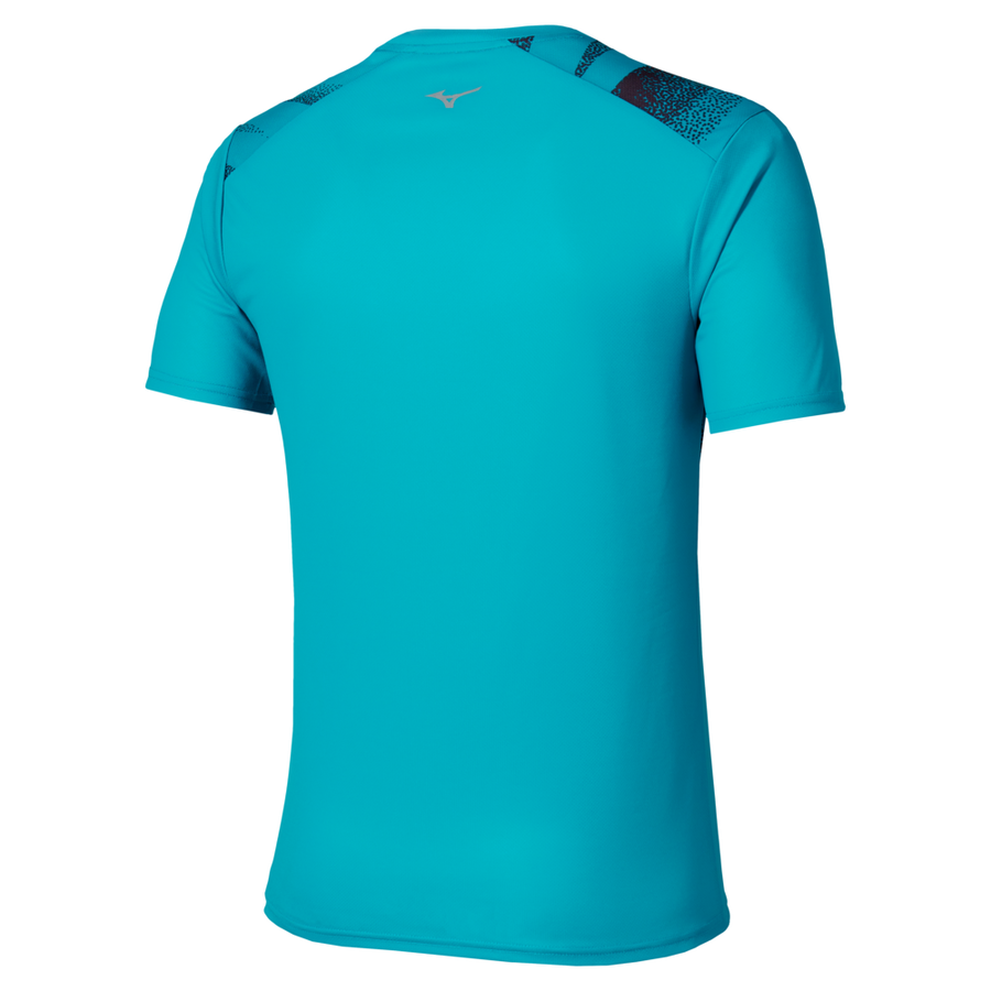 Mizuno Core Graphic Short Sleeve Tee Capri Breeze