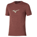 Mizuno Short Sleeve Tee copper brown