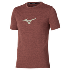 Mizuno Short Sleeve Tee copper brown
